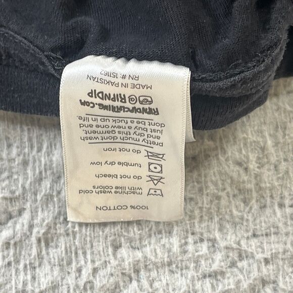 RipNDip T Shirt Mens Large Black Graphic Portrait Cat Print Streetwear Skate - Picture 5 of 9